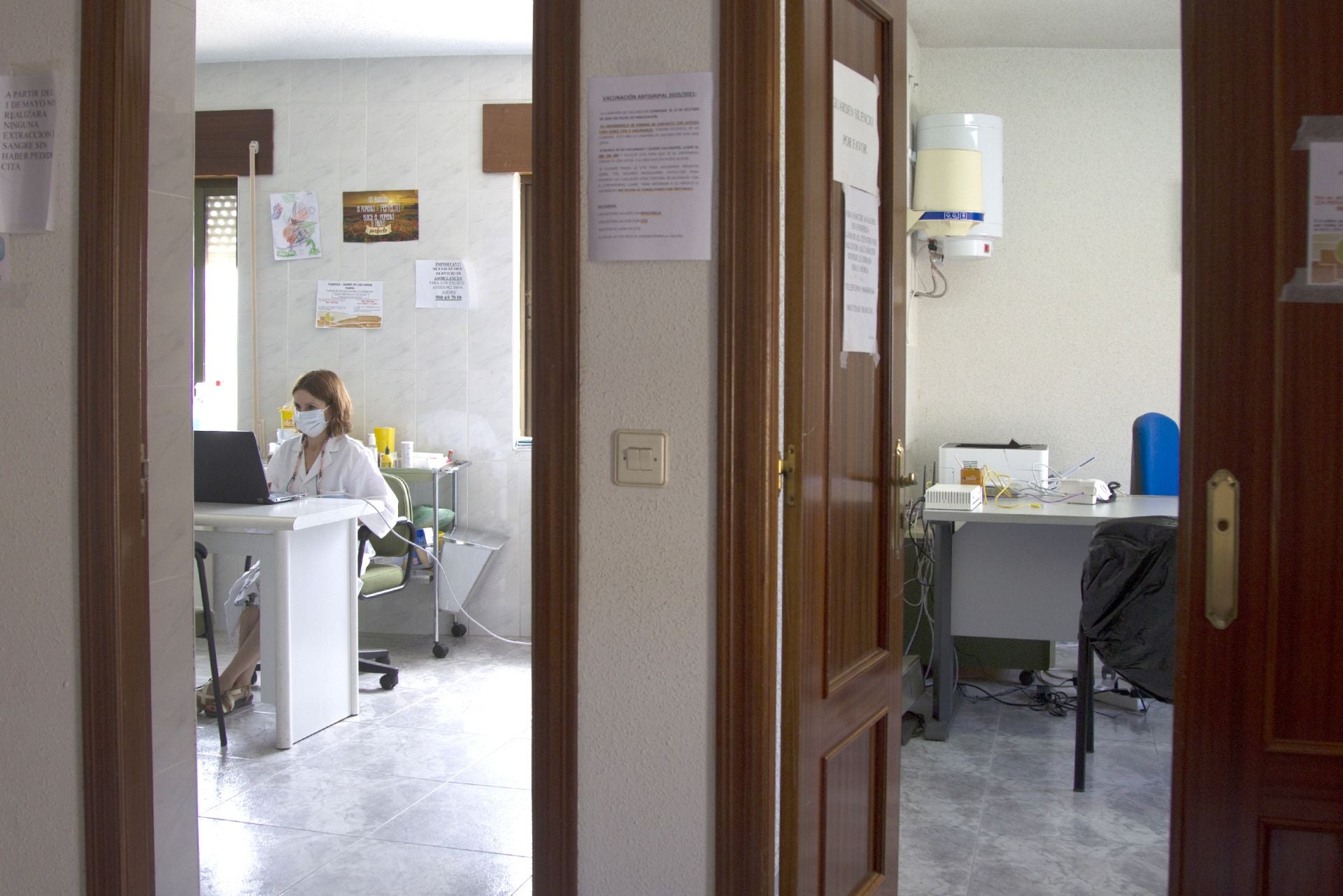 Consulta médica en el municipio zamorano de Fonfría.
