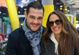 Nuria Fergó junto a Juan Pablo Lauro, en una imagen de archivo.