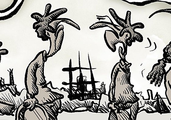 La viñeta de Sansón: 'Ayuda exterior'