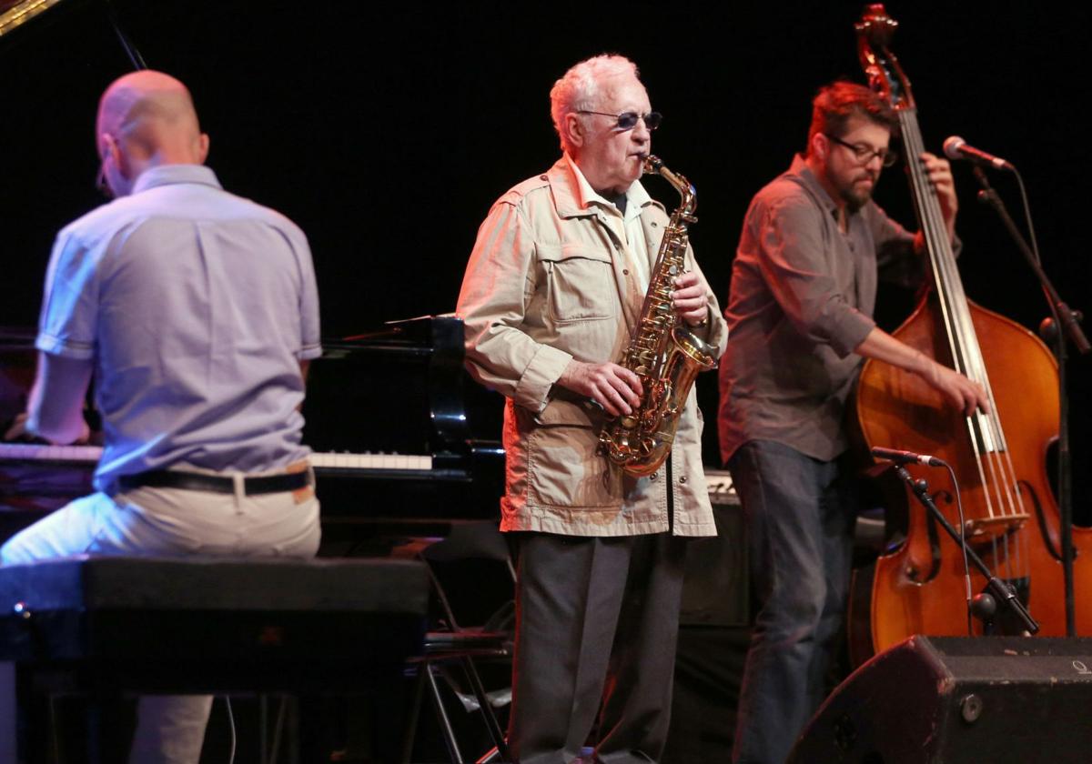Lee Konitz, en un concierto del Universijazz de Valladolid de 2015.