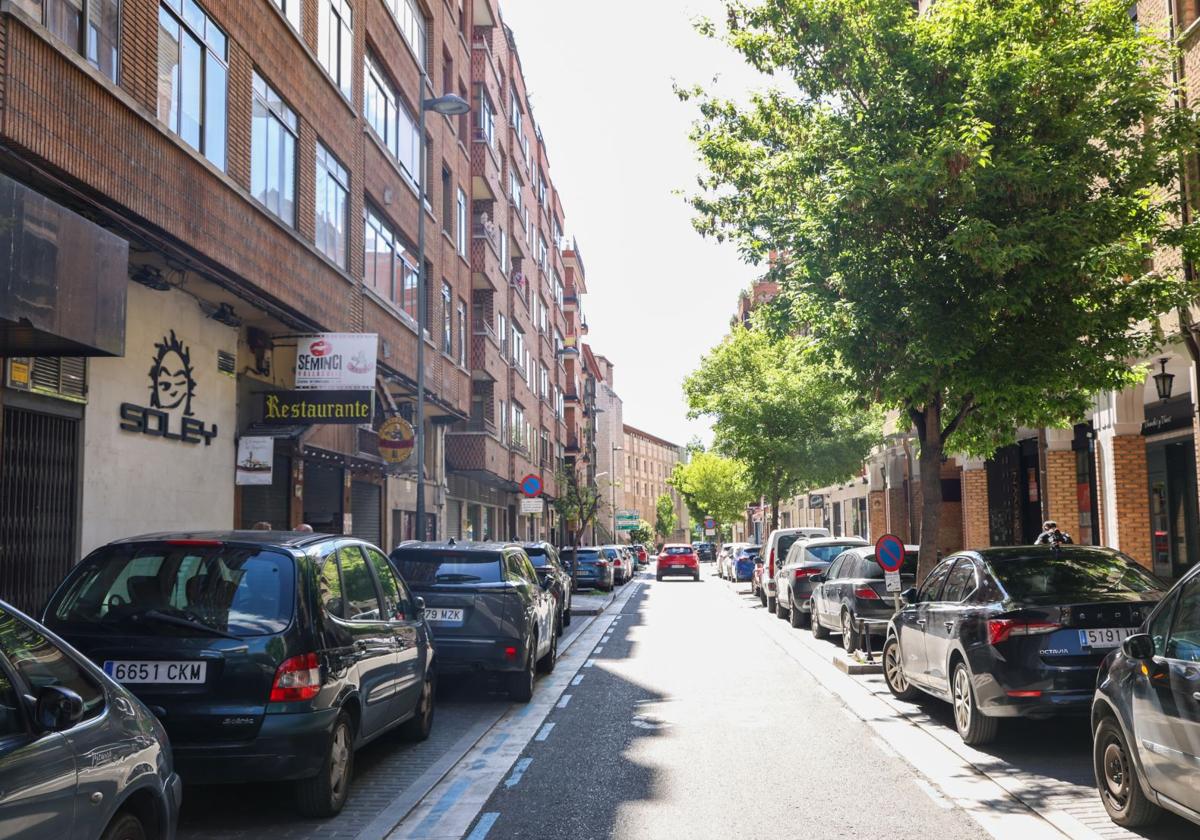 Calle Doctor Cazalla, donde tuvo lugar la agresión denunciada.