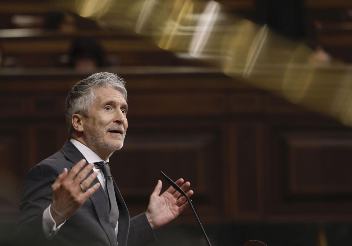 El ministro del Interior, Fernando Grande-Marlaska.