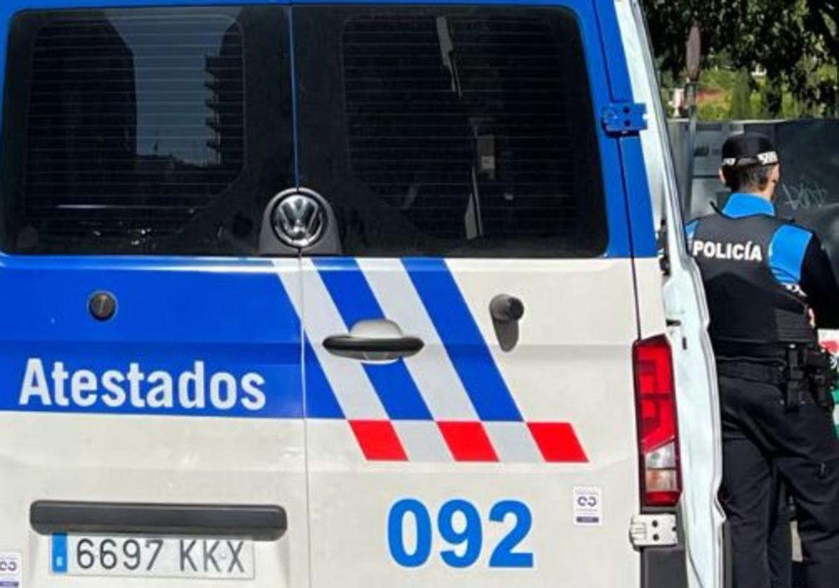 Imagen de archivo del equipo de Atestados de la Policía Local de Valladolid.