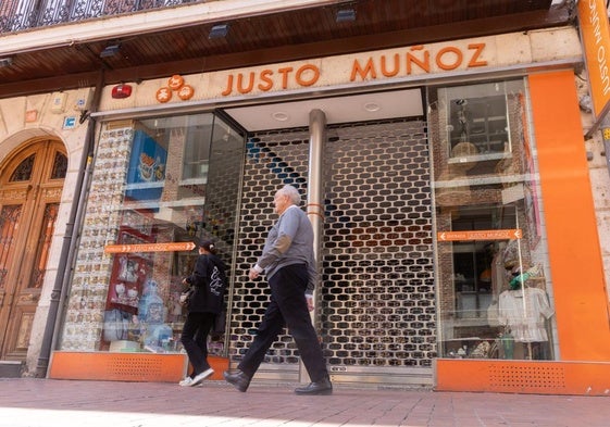 Tienda Justo Muñoz de la calle Teresa Gil, lugar del altercado.