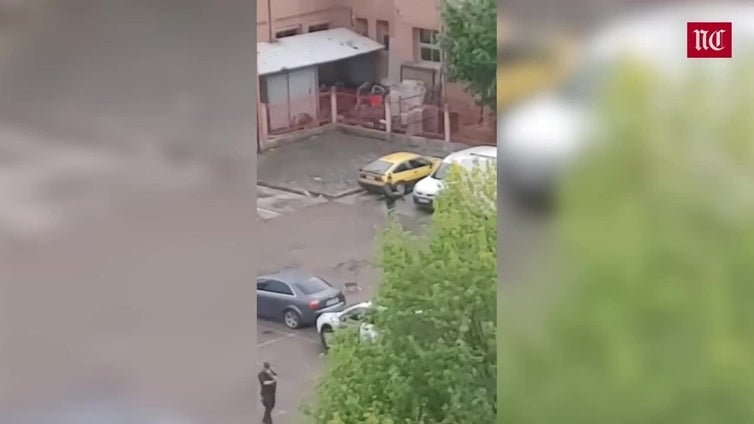 Localizadas cinco armas en el domicilio de Villamuriel en el que hubo tres disparos