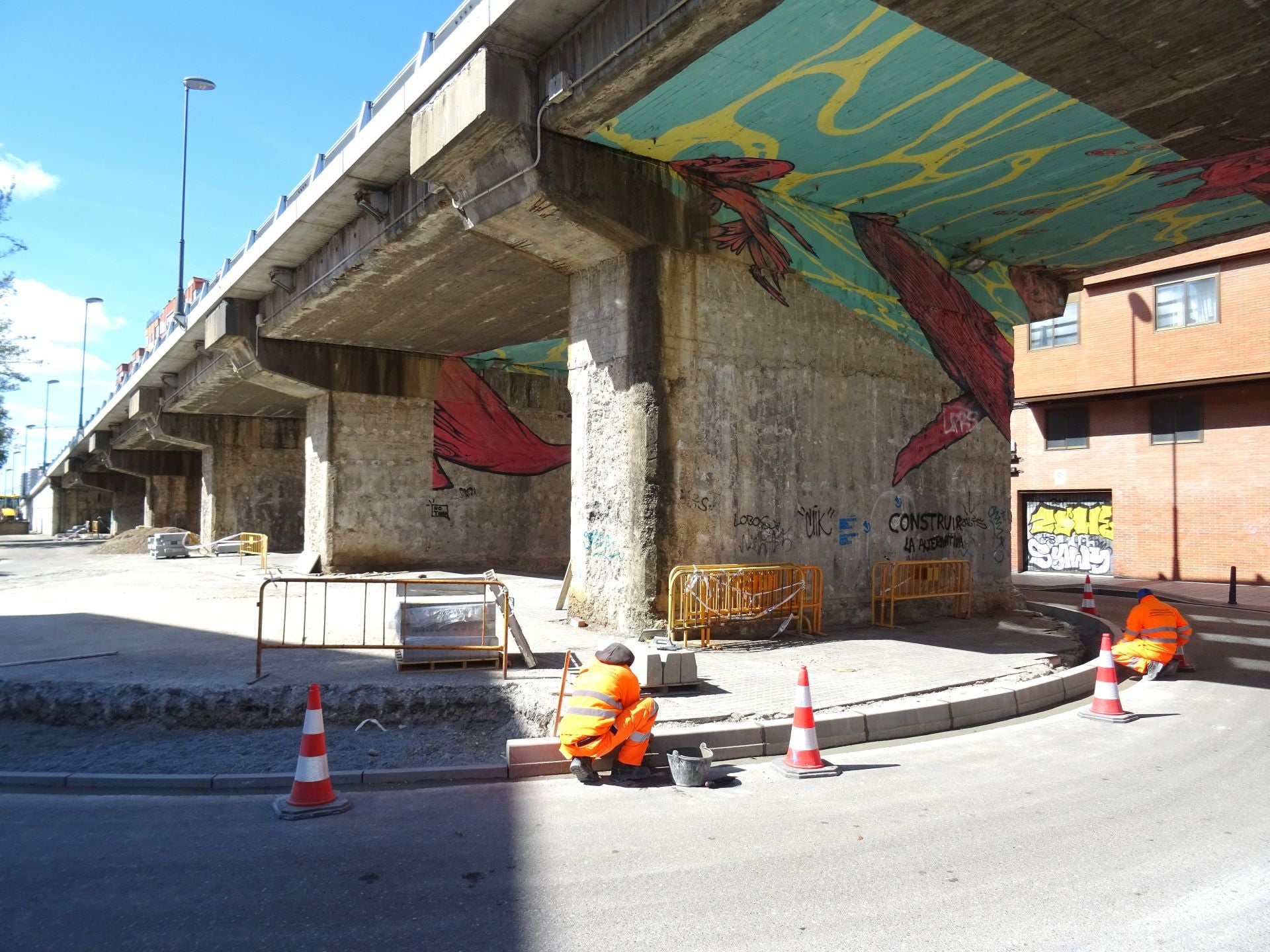 Las imágenes del estado del viaducto de Arco de Ladrillo tras las obras