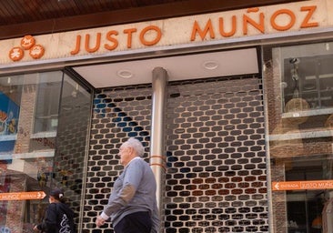 Tienda Justo Muñoz de la calle Teresa Gil, lugar del altercado.