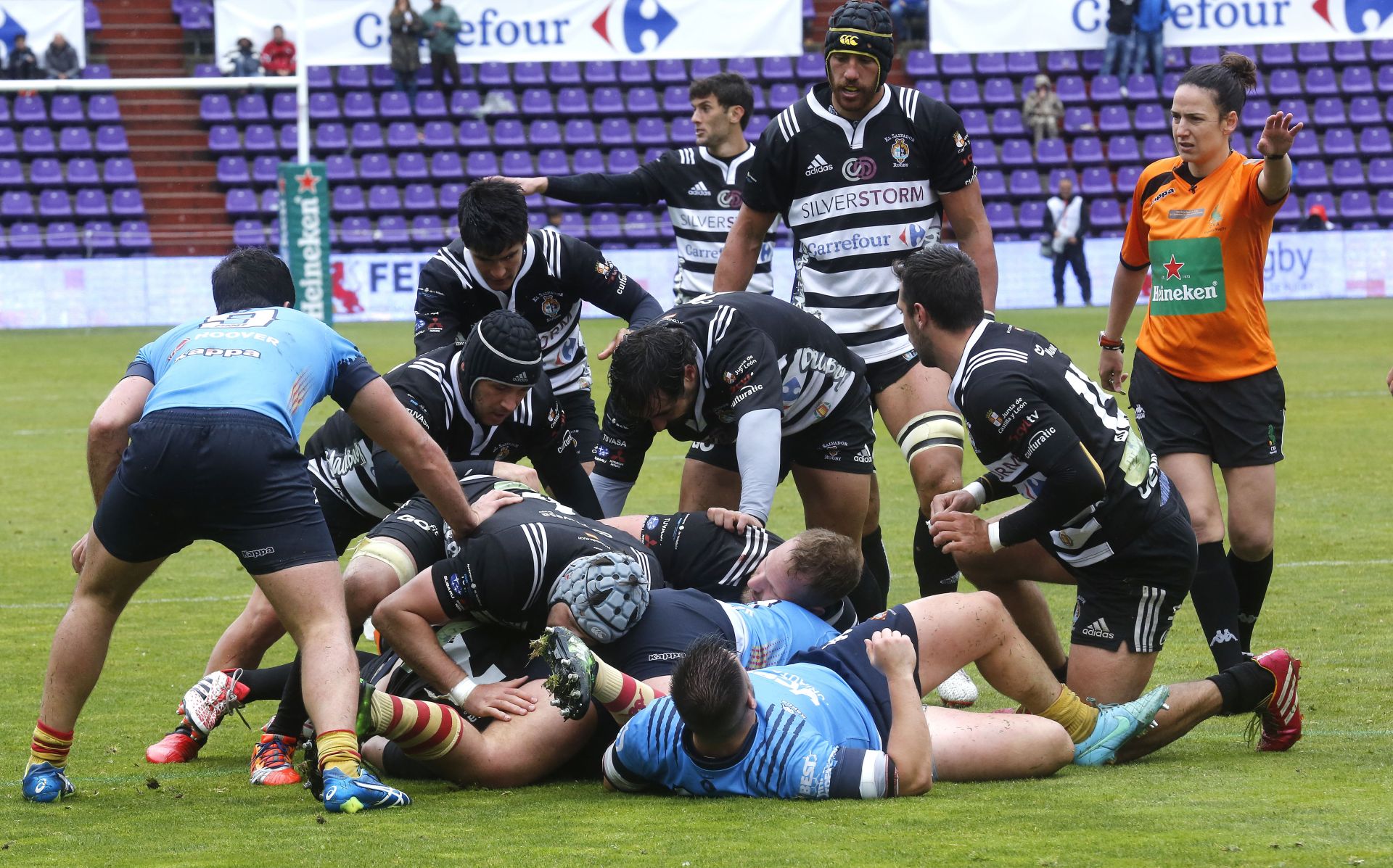 Las imágenes de la derrota del SilverStorm El Salvador en el estadio José Zorrilla en 2017