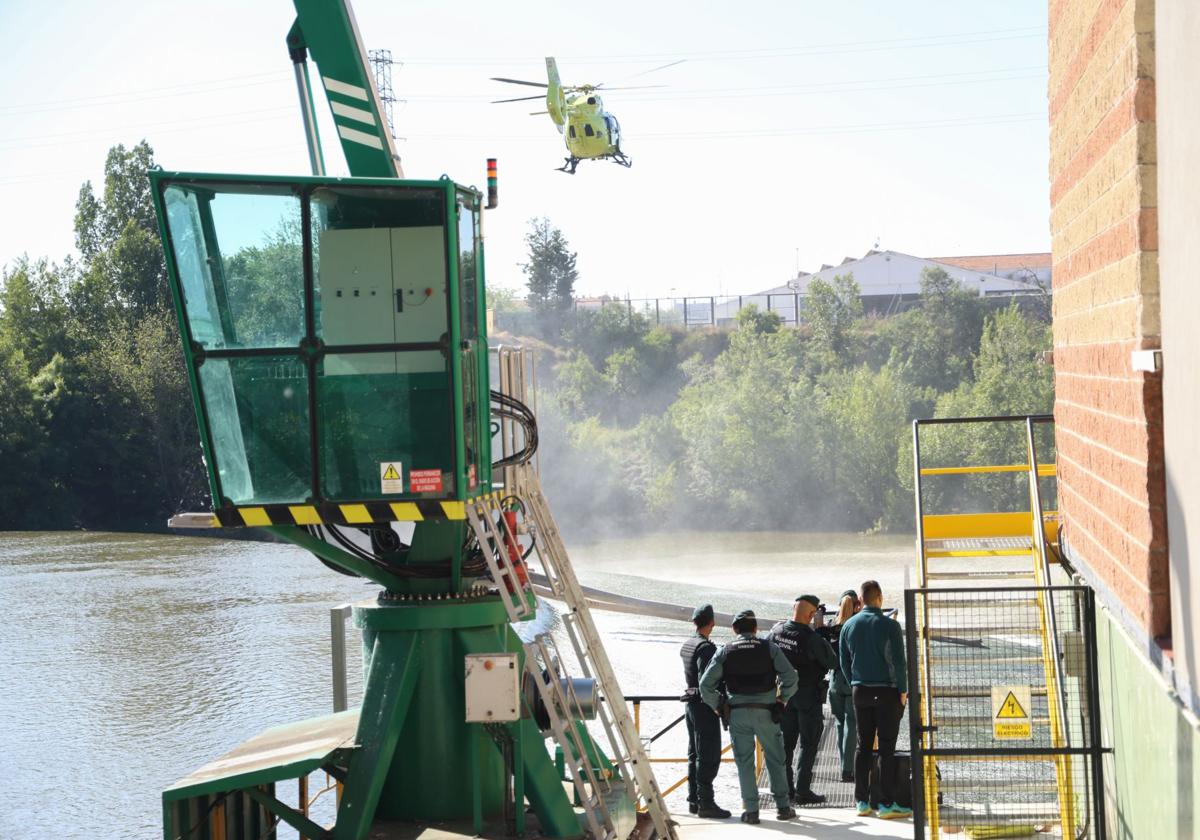 Imágenes de la búsqueda del pescador vallisoletano
