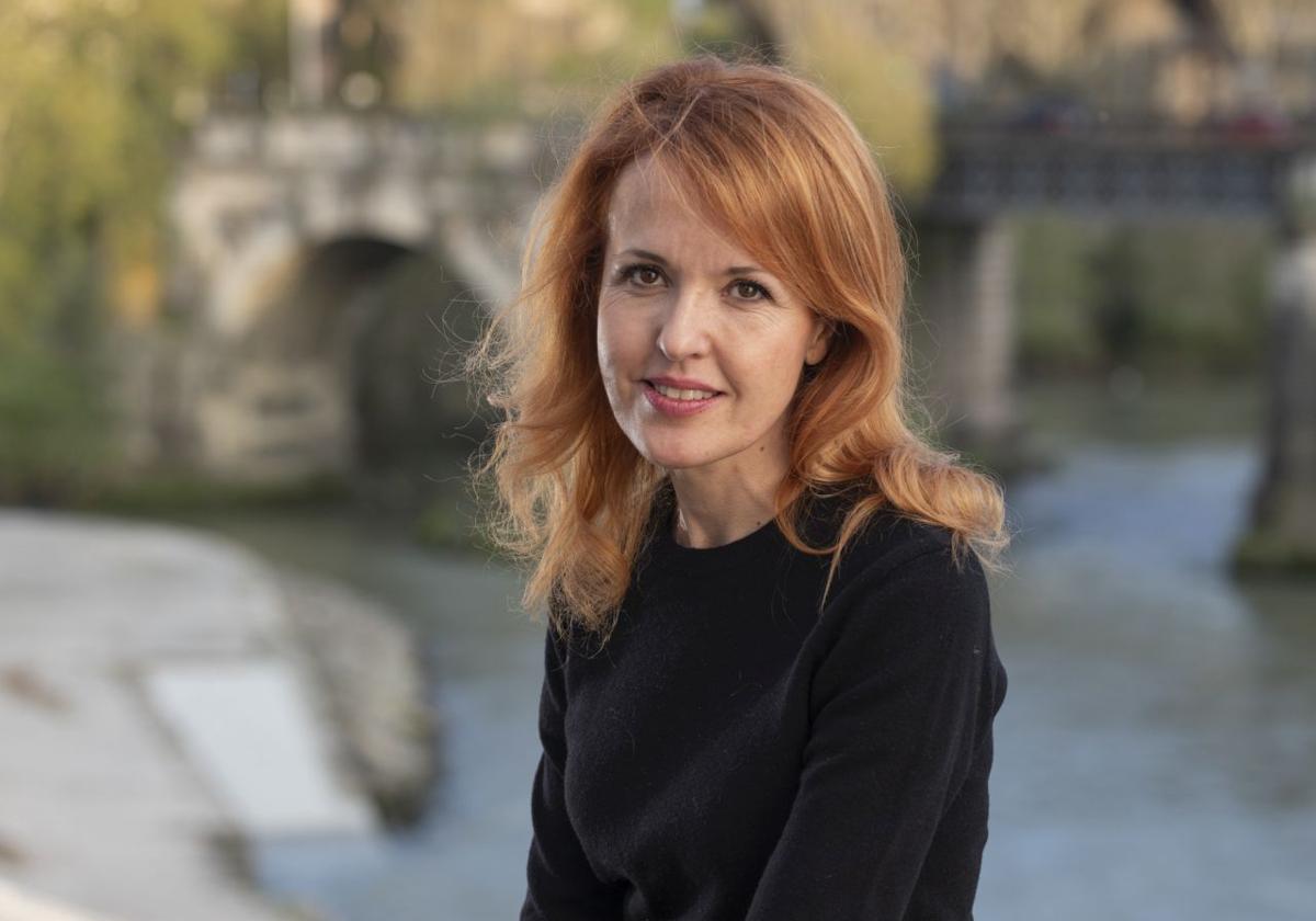 Vanessa Montfort, autora de 'La Toffana', en Roma.