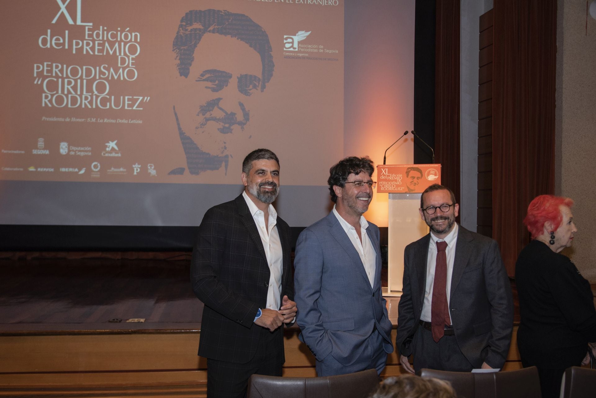 Fotos de la gala de los premios de periodismo Cirilo Rodríguez
