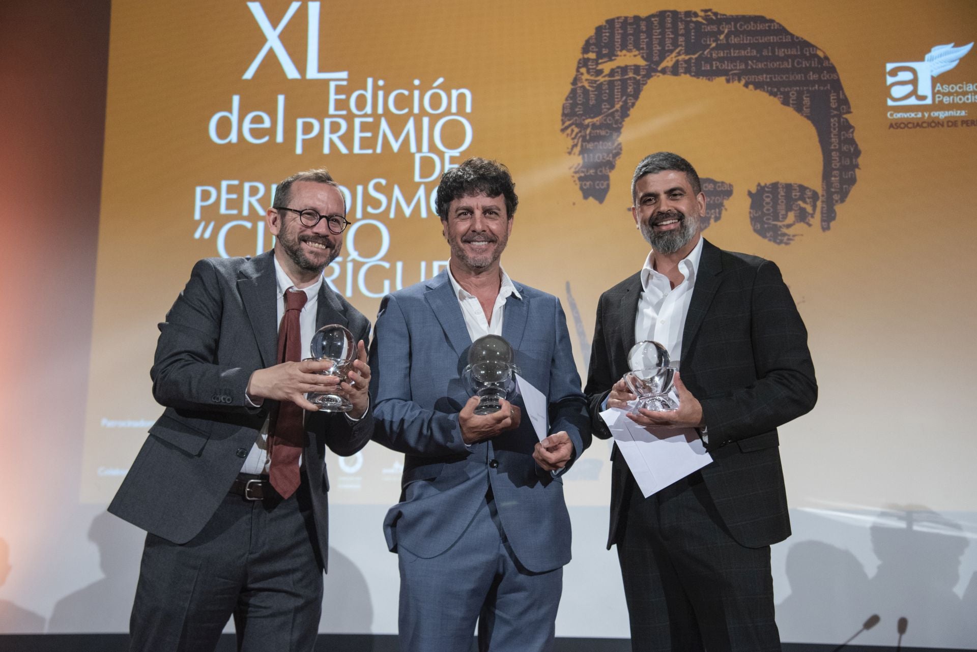 Fotos de la gala de los premios de periodismo Cirilo Rodríguez