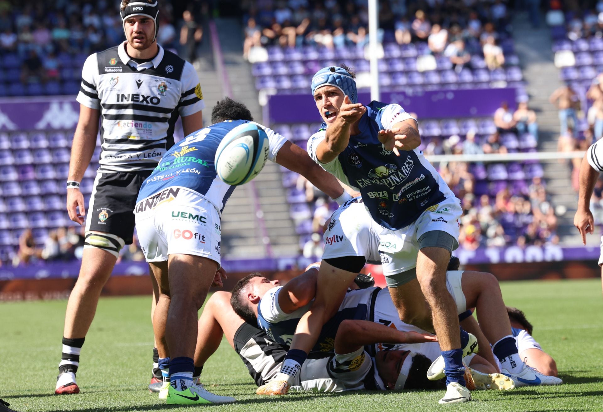 Final de la Copa del Rey de rugby entre el VRAC y El Salvador