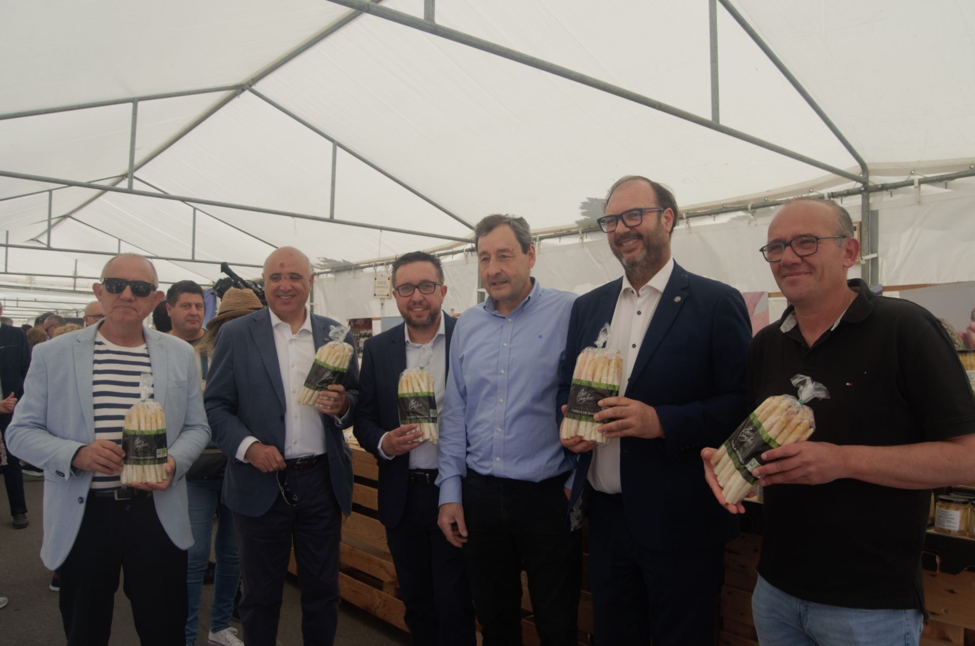 La Feria del Espárrago de Tudela de Duero, en imágenes