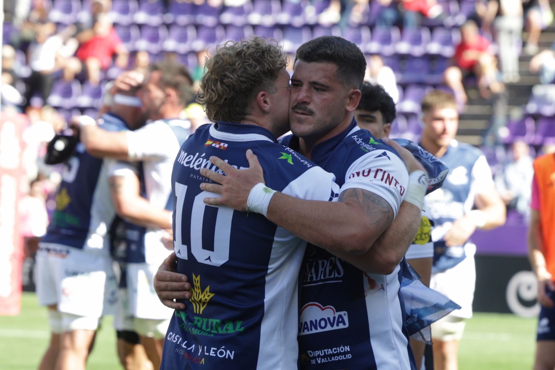 Final de la Copa del Rey de rugby entre el VRAC y El Salvador