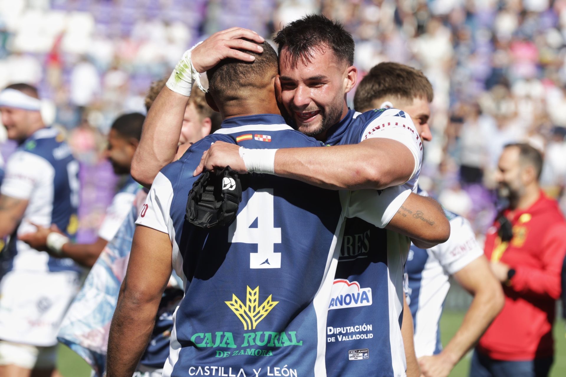 Final de la Copa del Rey de rugby entre el VRAC y El Salvador