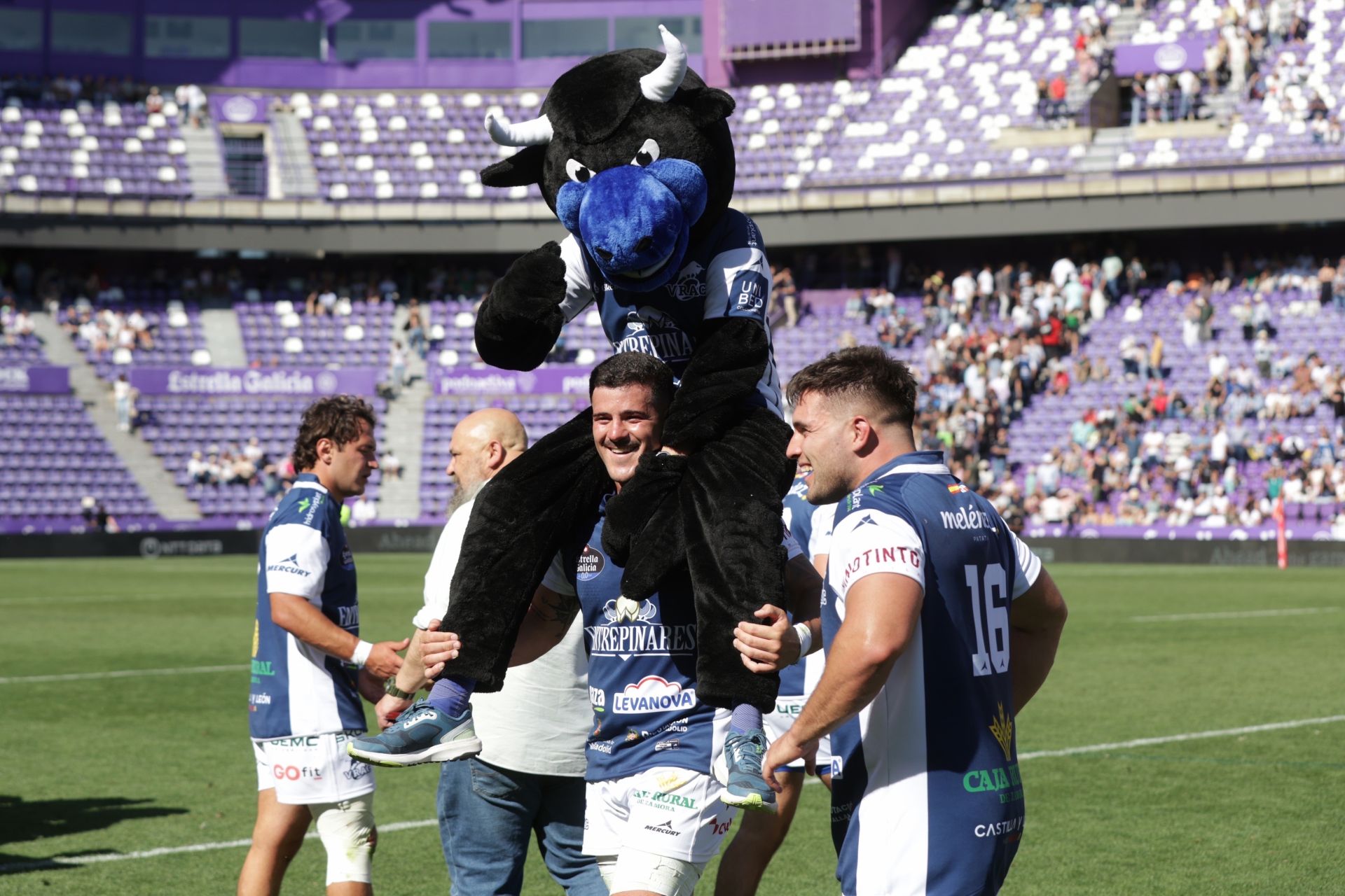 Final de la Copa del Rey de rugby entre el VRAC y El Salvador
