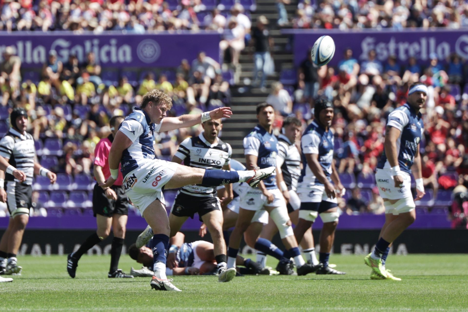 Final de la Copa del Rey de rugby entre el VRAC y El Salvador