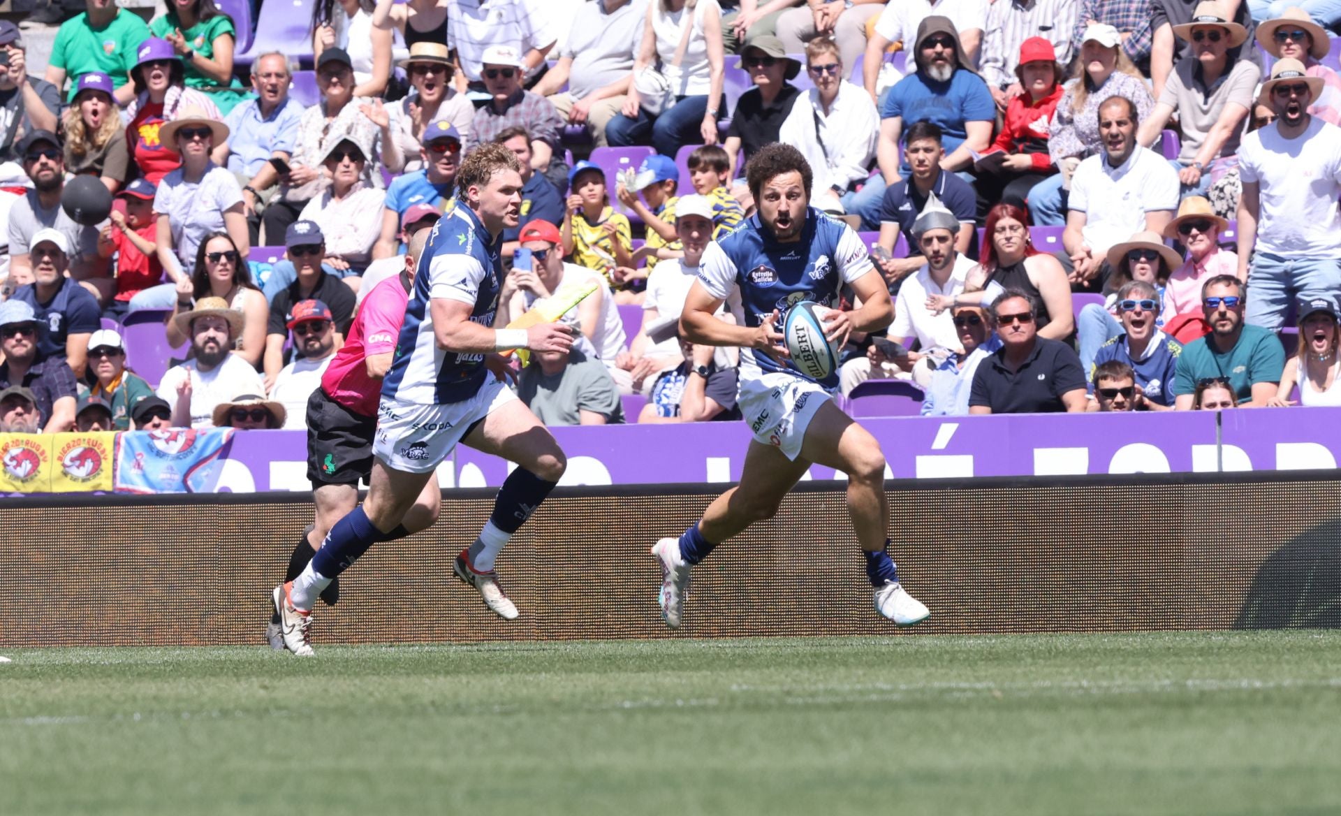 Final de la Copa del Rey de rugby entre el VRAC y El Salvador