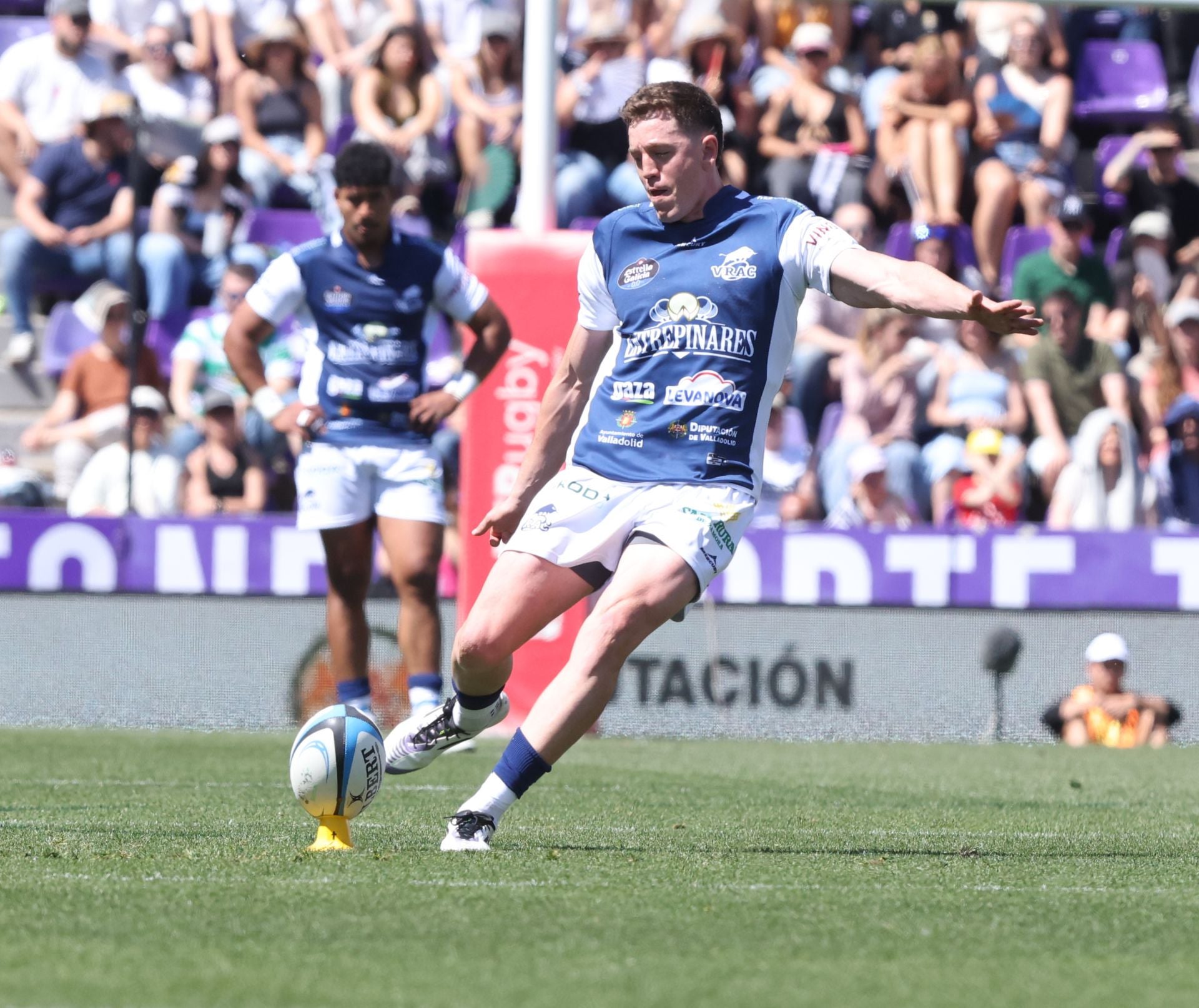 Final de la Copa del Rey de rugby entre el VRAC y El Salvador