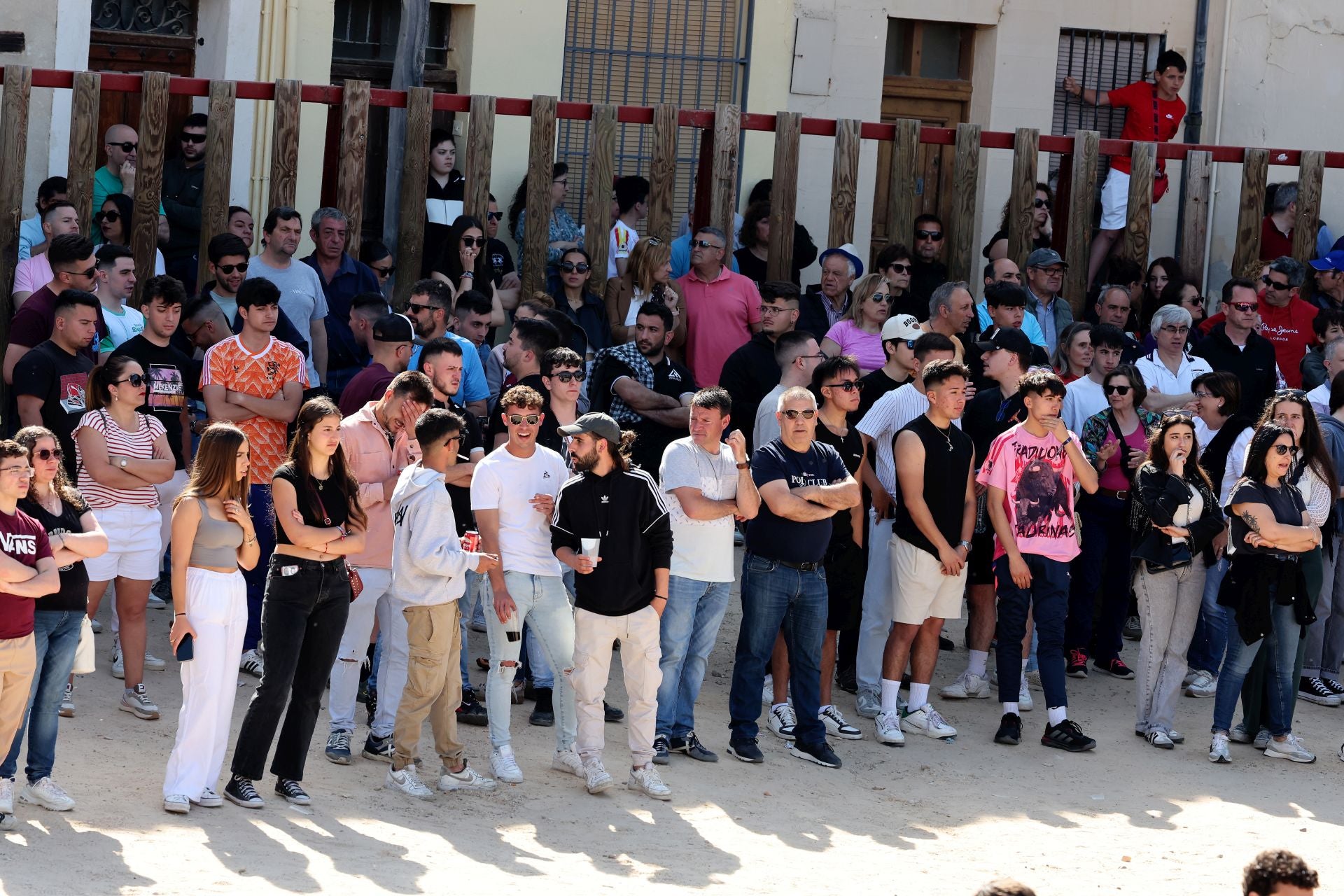 Las imágenes del encierro y capea de este domingo en Peñafiel