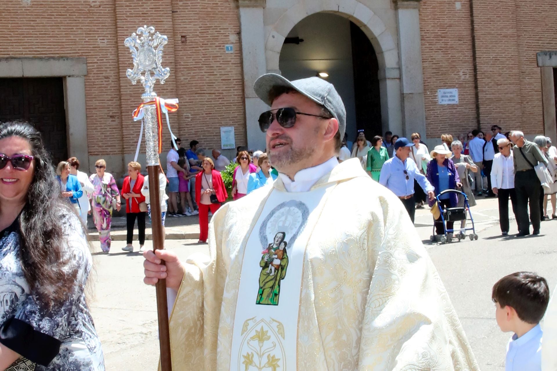 La procesión de la Virgen de la Paz de La Seca, en imágenes