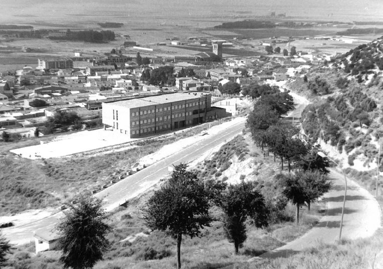 Vista de la localidad en agosto de 1984.