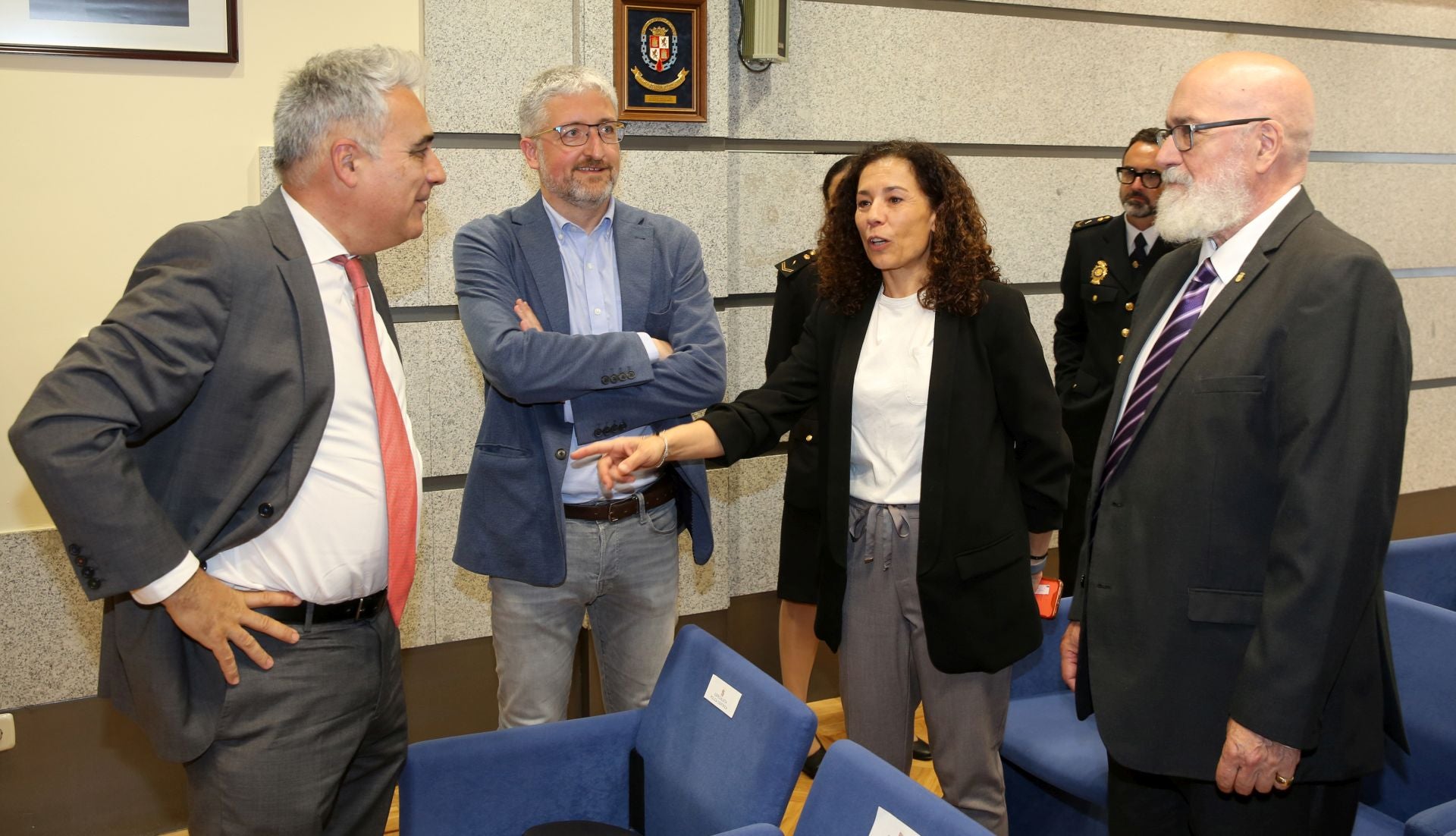 La presentación del hallazgo arqueológico de Segovia
