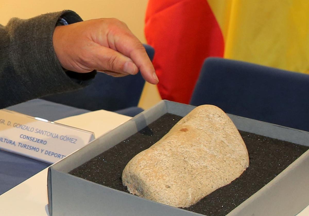 La presentación del hallazgo arqueológico de Segovia