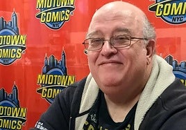 Peter David en una convención