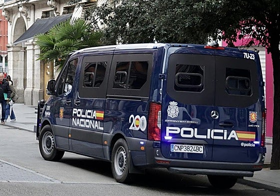 Furgón de la Policía Nacional, en imagen de archivo.
