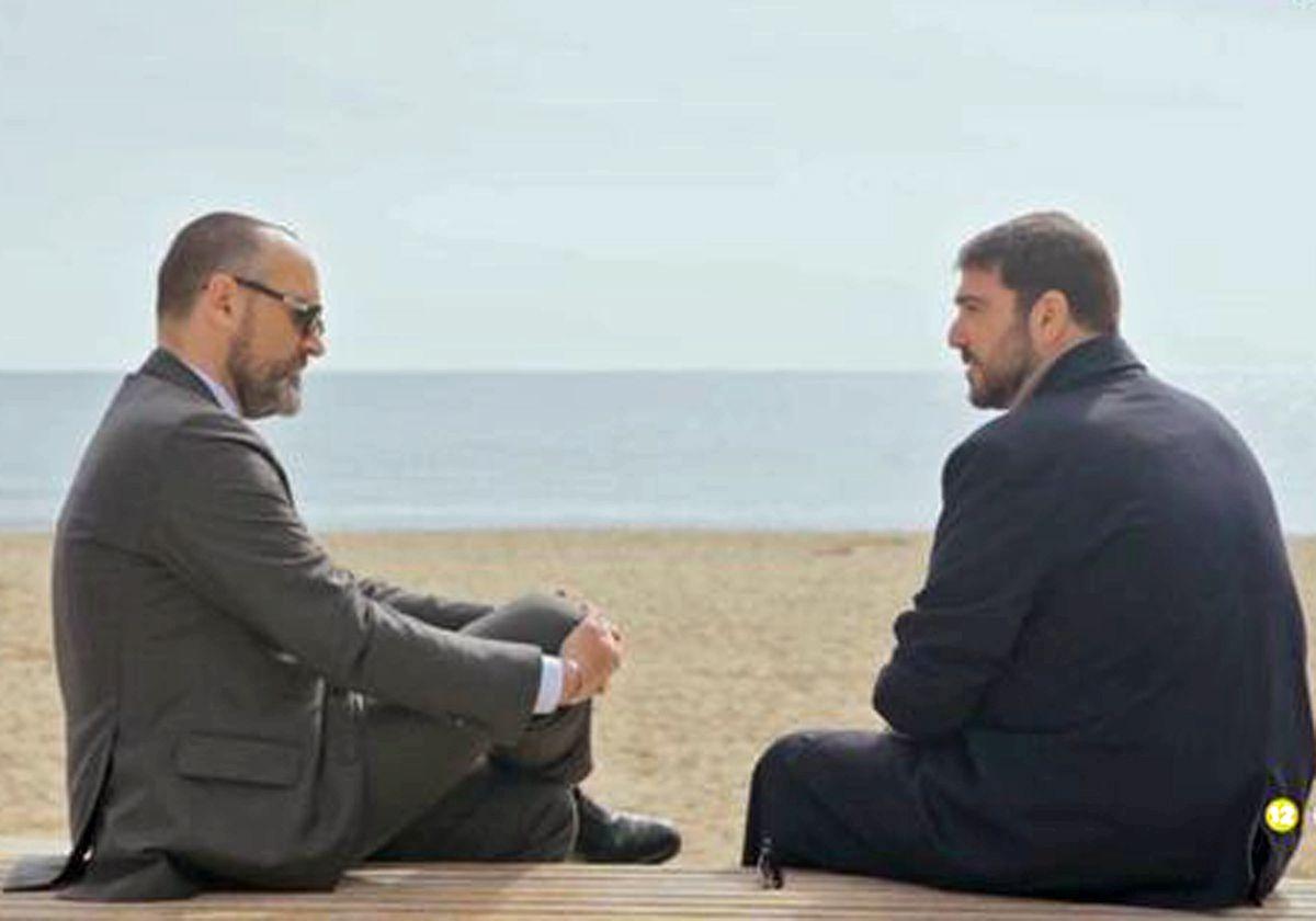 Risto Mejide con Antonio Orozco en 'Viajando con Chester'.