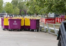 Zona de las pistas de Las Moreras, el día después de los hechos.