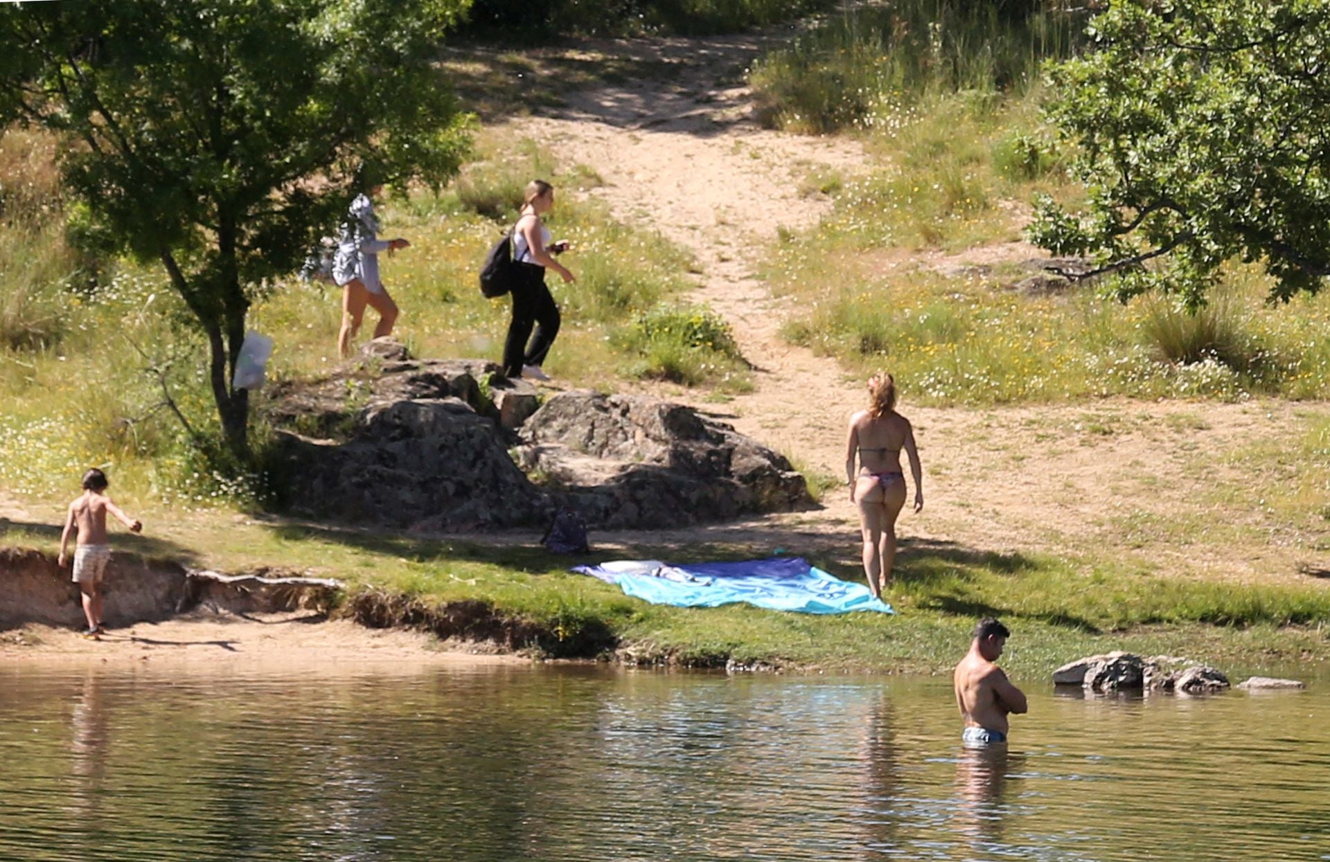 Fotos: Jornadas de calor en Segovia