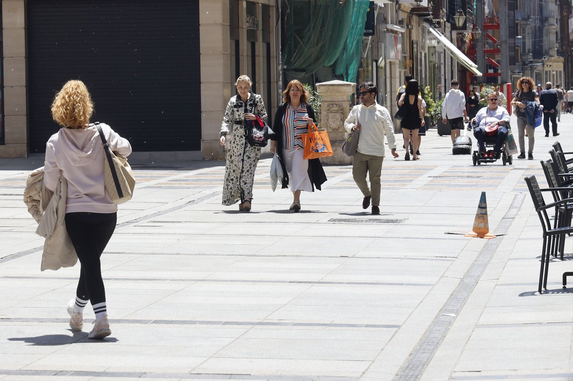 Palencia busca la sombra