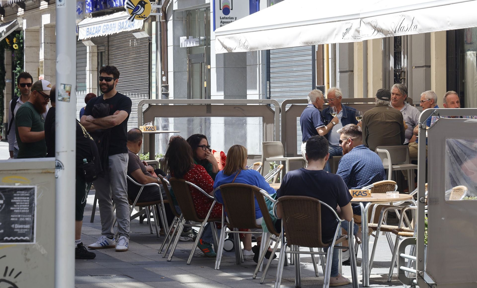 Palencia busca la sombra