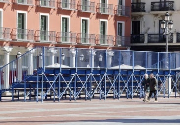 El Ayuntamiento de Valladolid invierte 50.000 euros para renovar las gradas portátiles