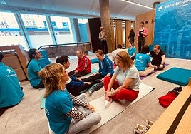 Usuarios del programa en una de las actividades llevadas a cabo.