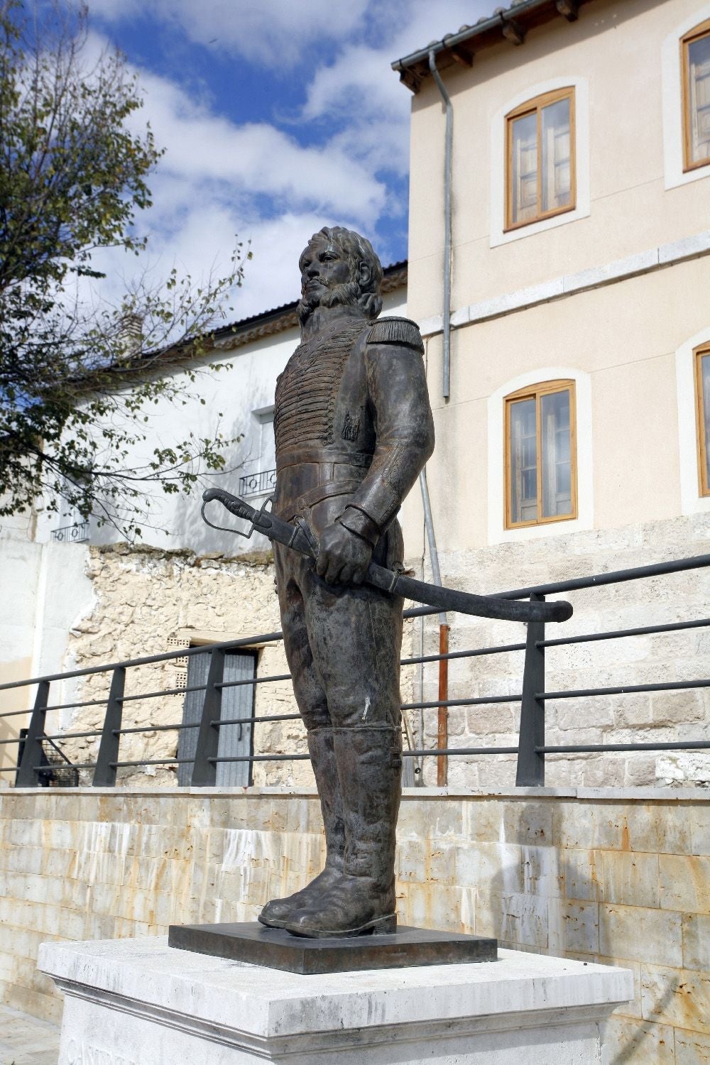 Estatua que homenajea a 'El Empecinado.