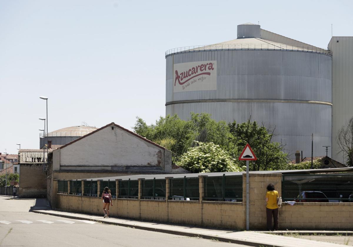 Instalaciones de Azucarera en La Bañeza.