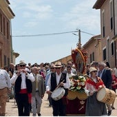 Los dulzaineros abrieron la procesión de San Fernando el Santo de Bolaños de Campos