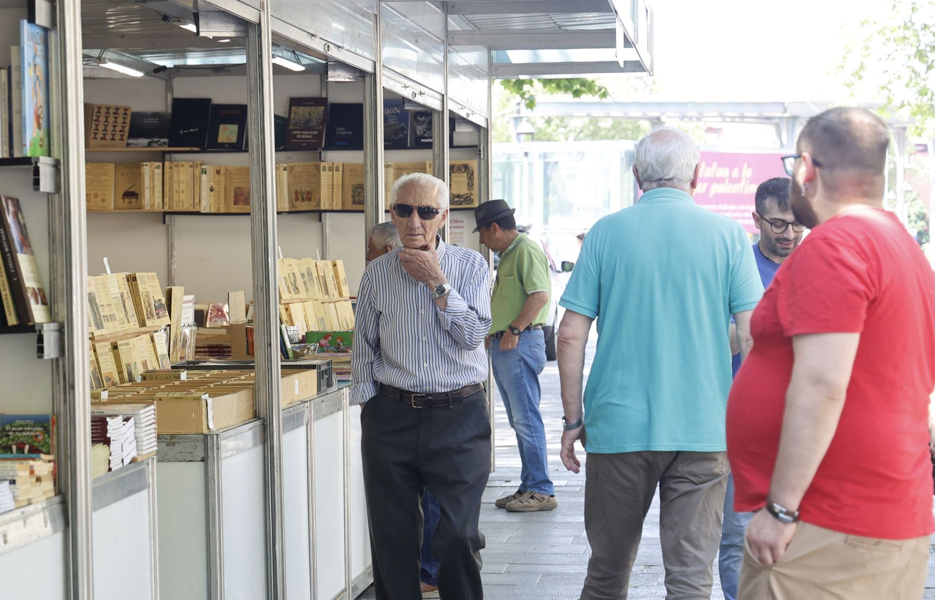 Así es la Feria del Libro Antiguo y de Ocasión de Palencia