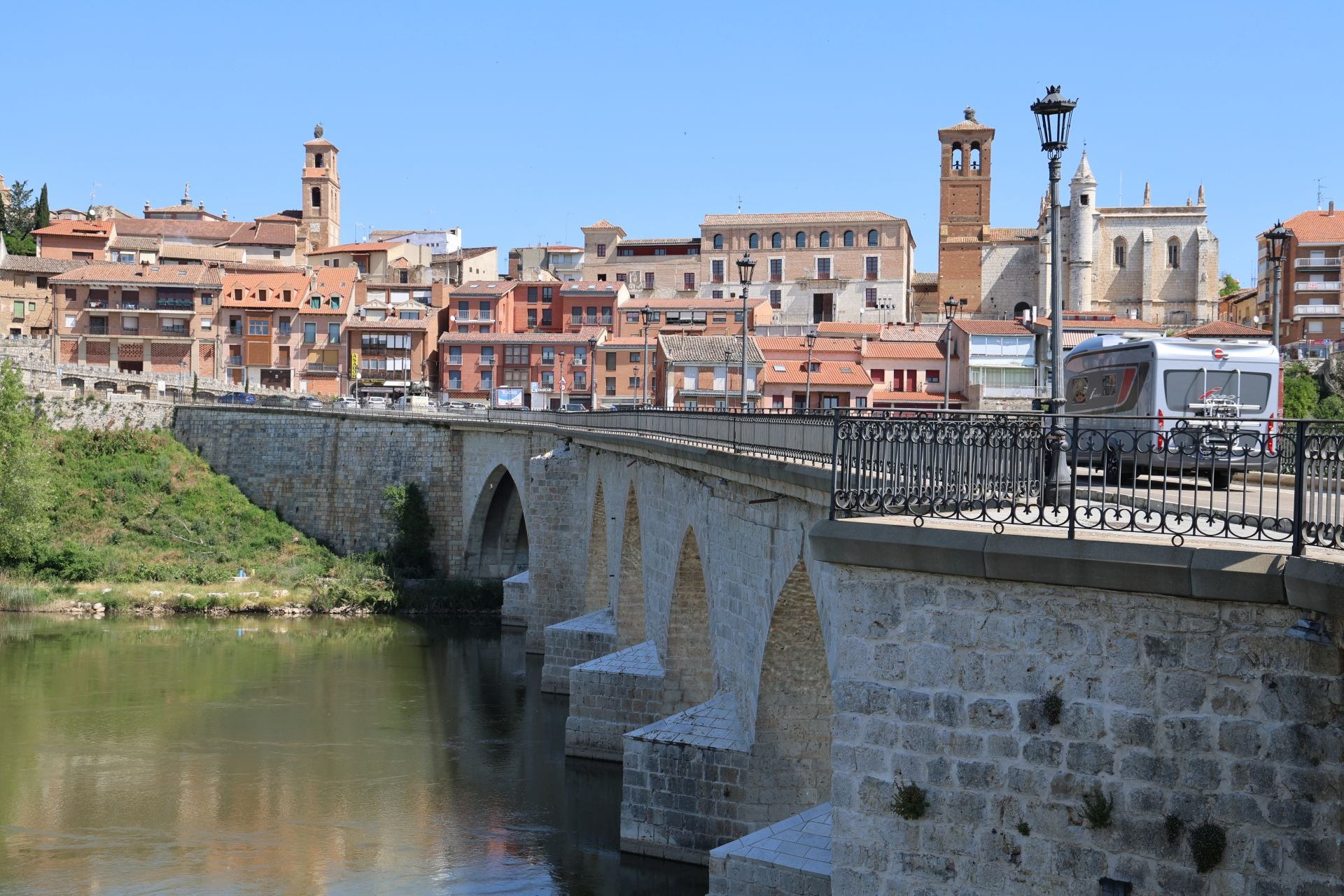 Puente medieval de Tordesillas, otro de los puntos de interés de la ruta.