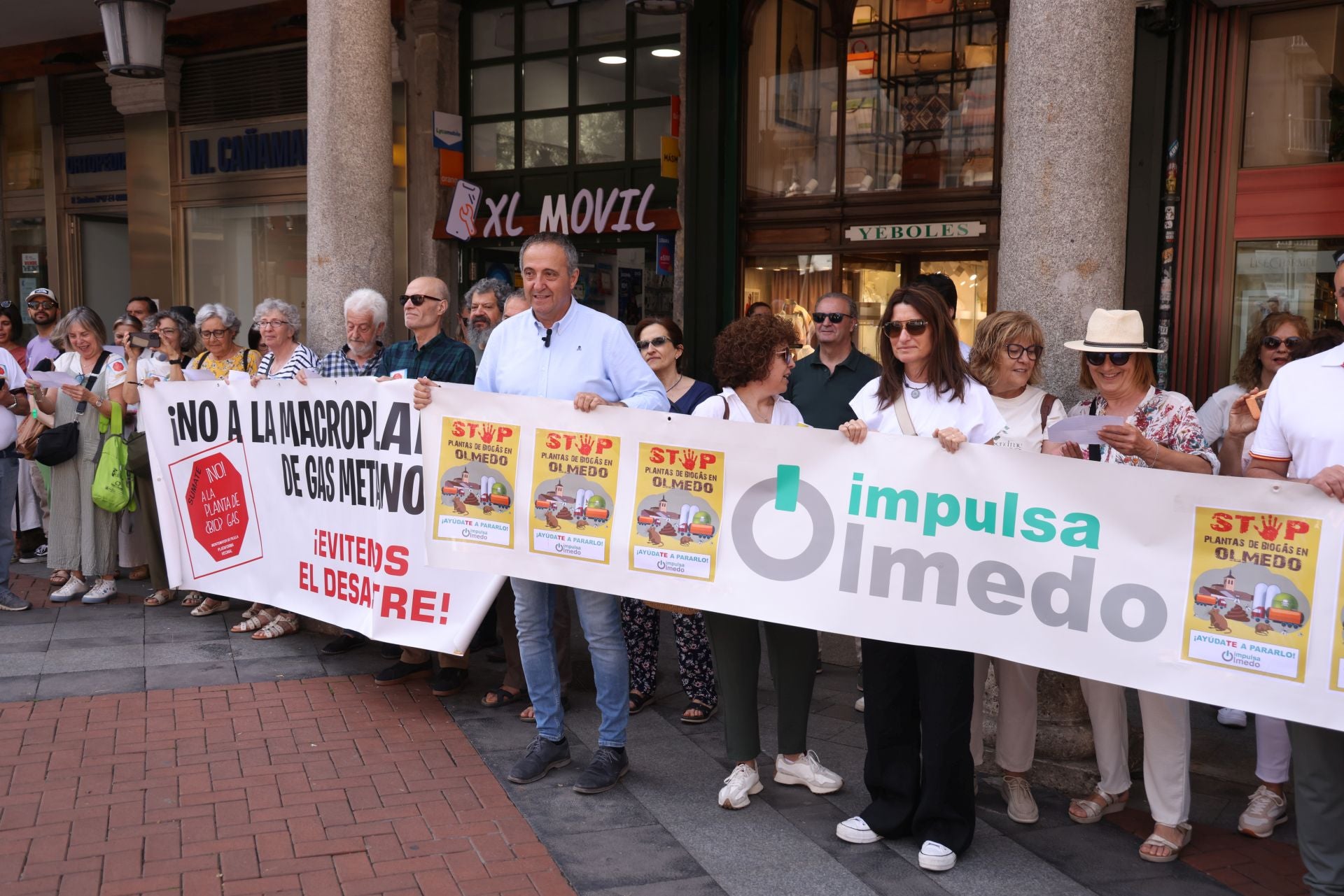 Protesta del mundo rural en Valladolid contra las plantas de biogás
