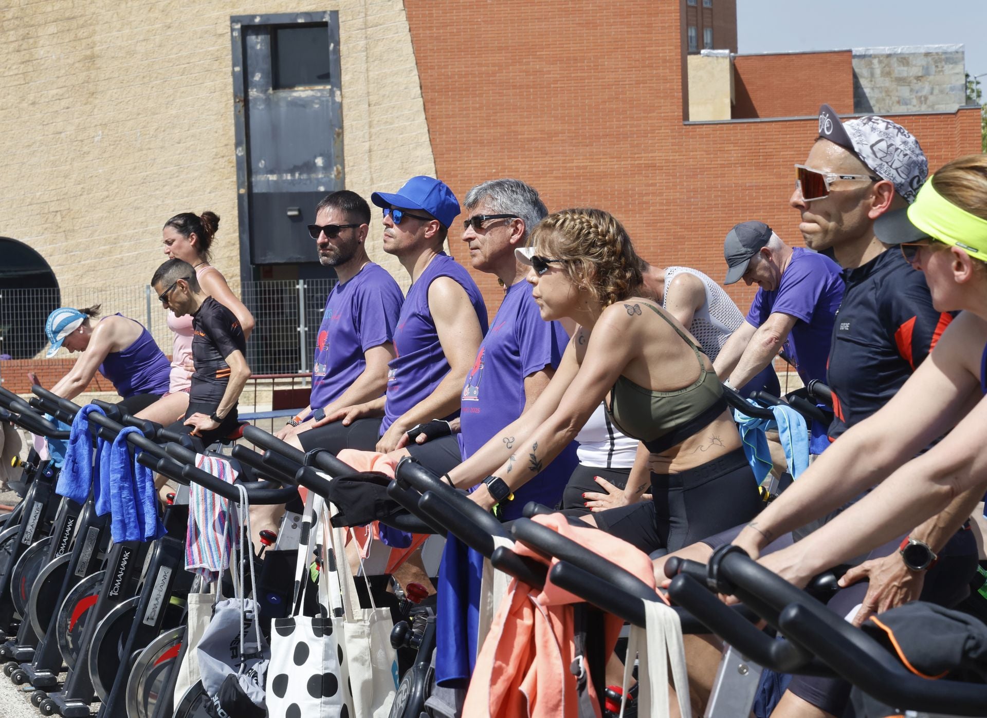 Fedispa promueve en Palencia la salud a pedaladas