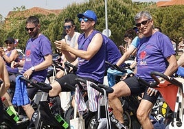Fedispa promueve en Palencia la salud a pedaladas