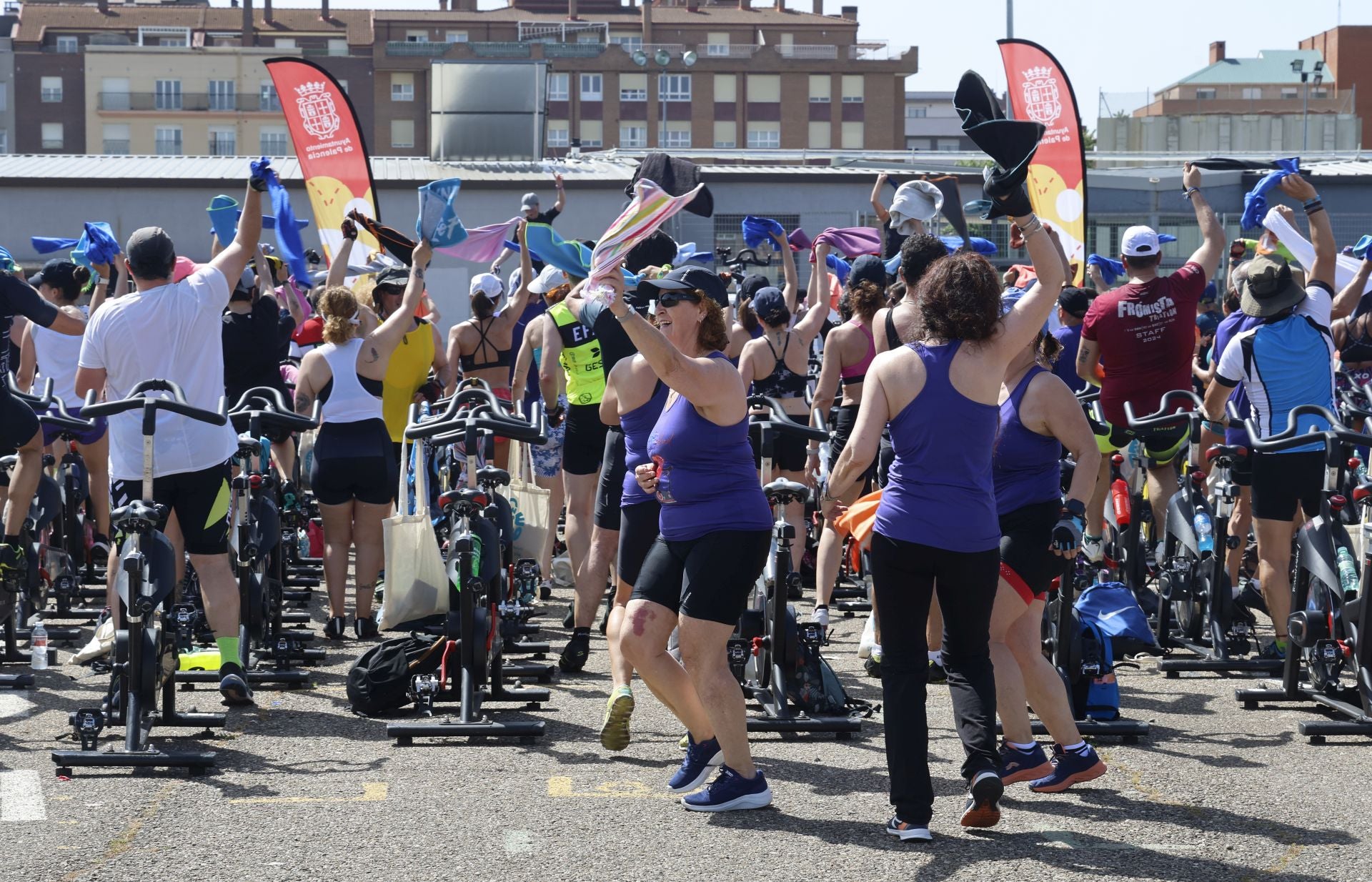 Fedispa promueve en Palencia la salud a pedaladas