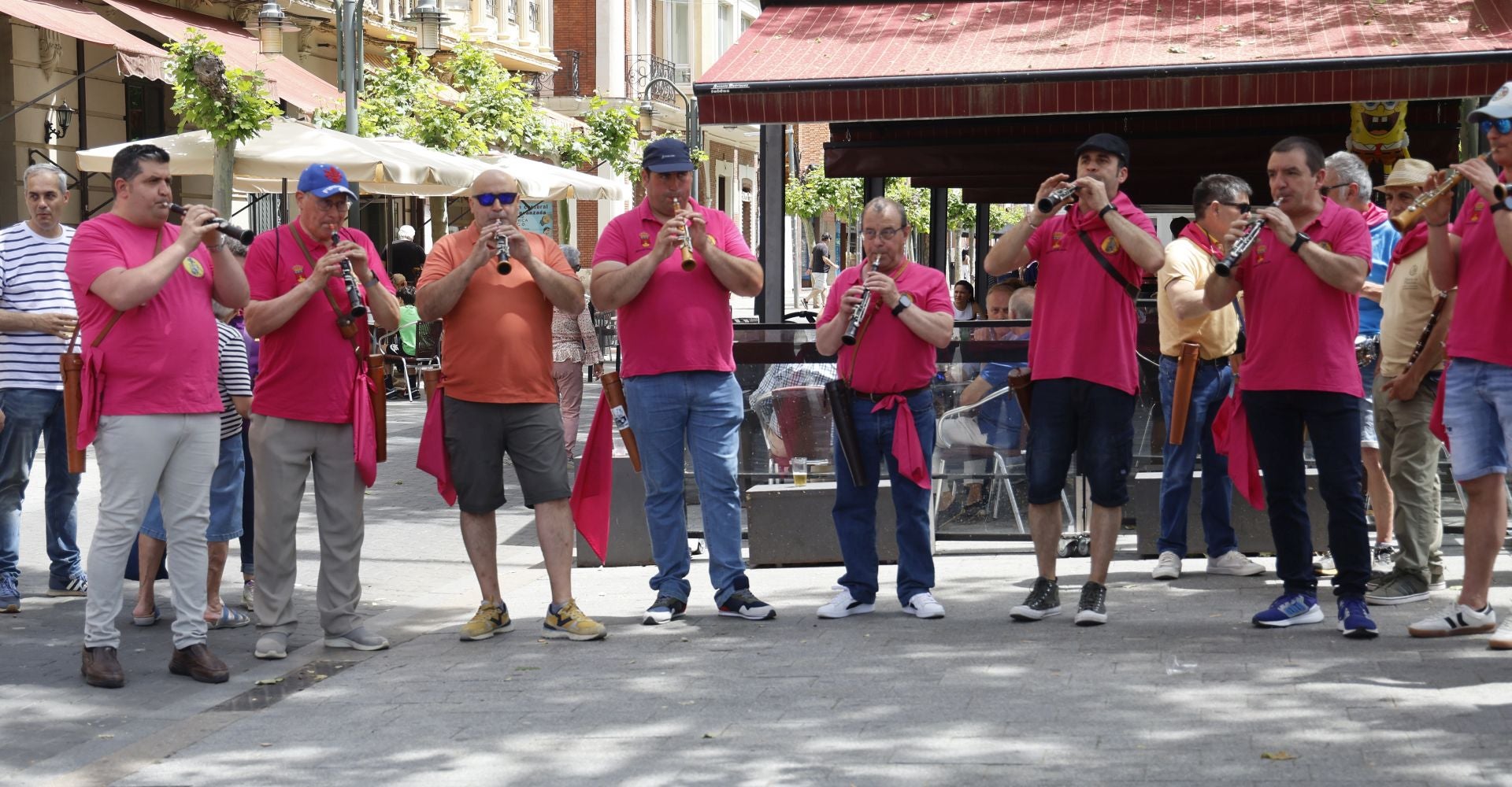 La Feria Chica de Palencia, al son de la dulzaina