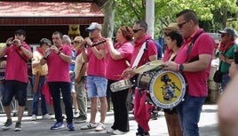 La Feria Chica de Palencia, al son de la dulzaina
