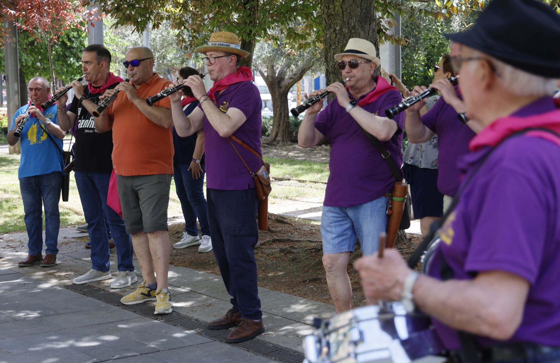 La Feria Chica de Palencia, al son de la dulzaina